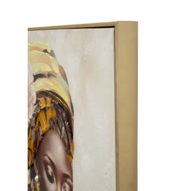 OBRAZ NA PŁÓTNIE W RAMIE AYDA -A- 72X4,5X102 cm